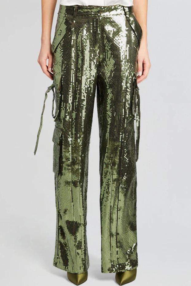 André Cargo Sequin Pant