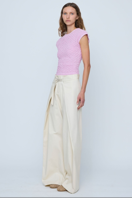 Anser Wide Leg Buckle Pants