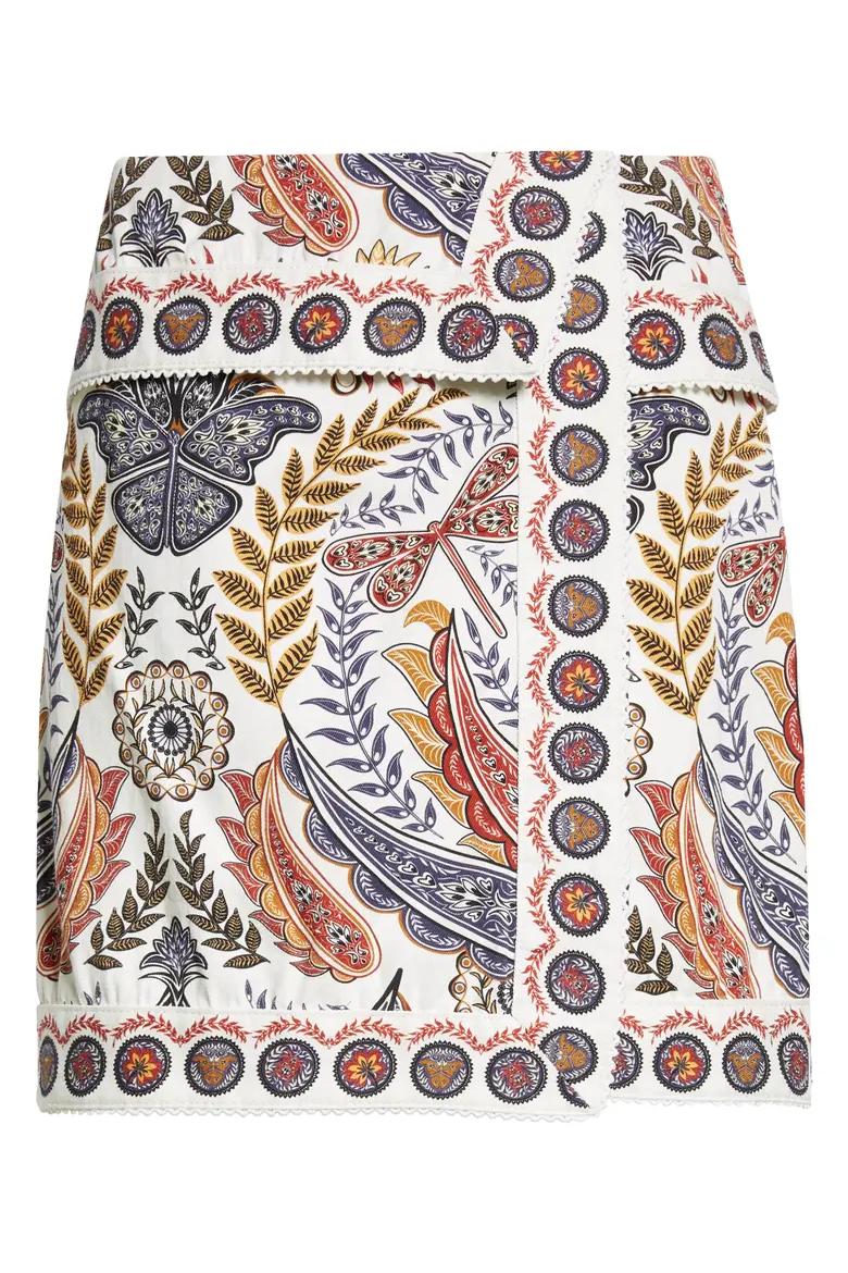 Bohemian Chic Wrap Waist Skirt