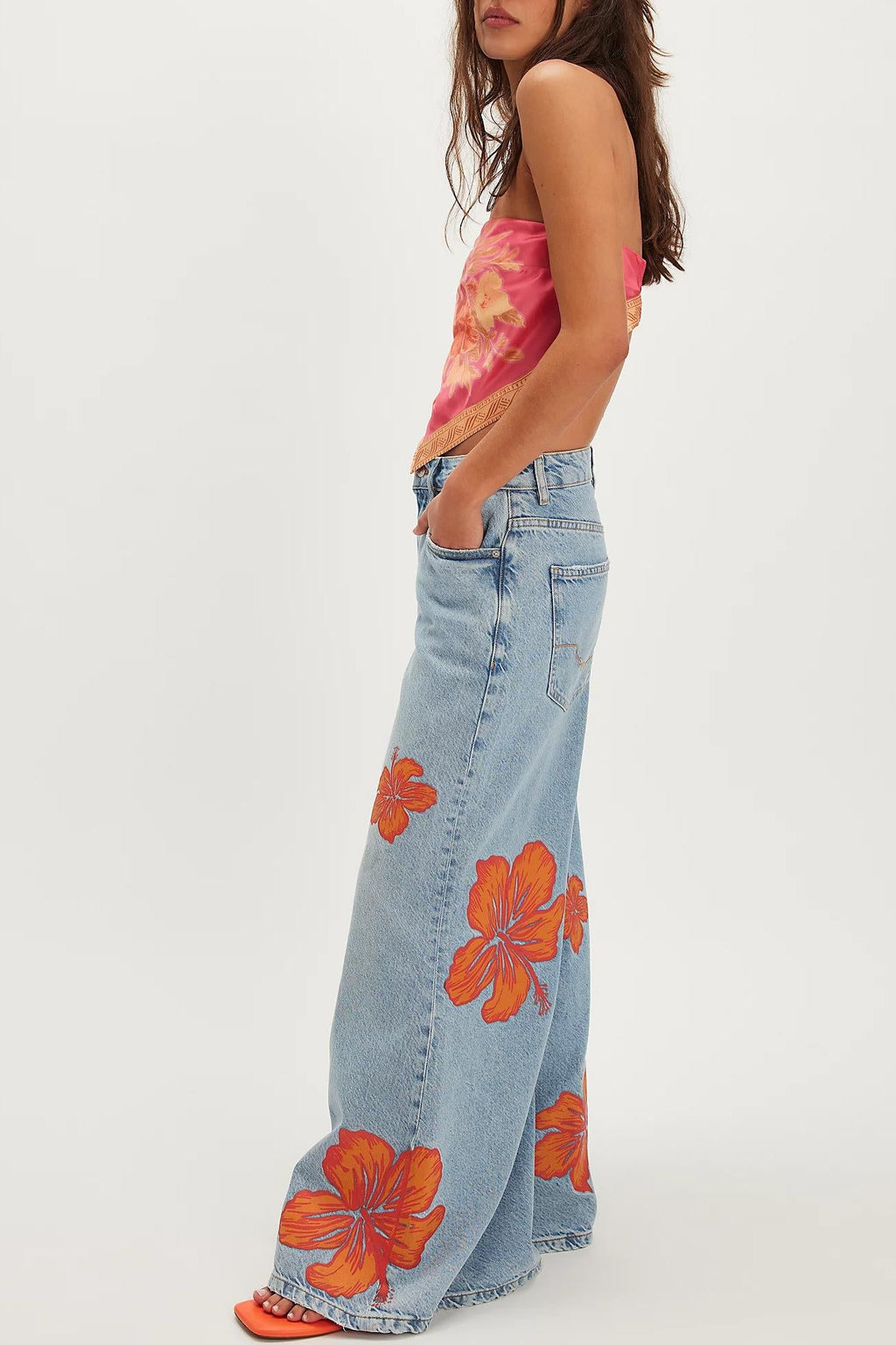 Palisades Wide-Leg Jeans