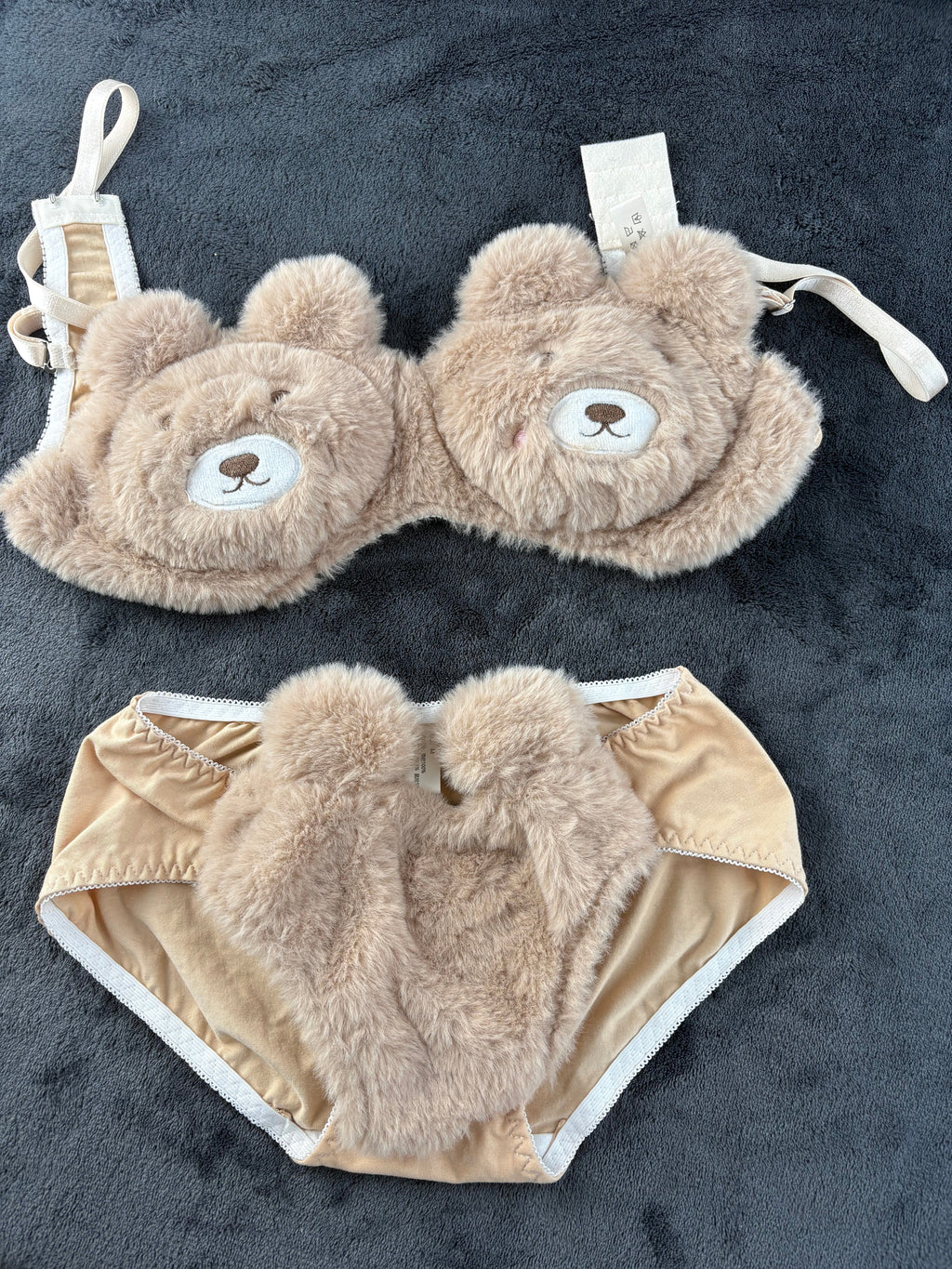 Plushy Set 2-Pieces Lingerie Set