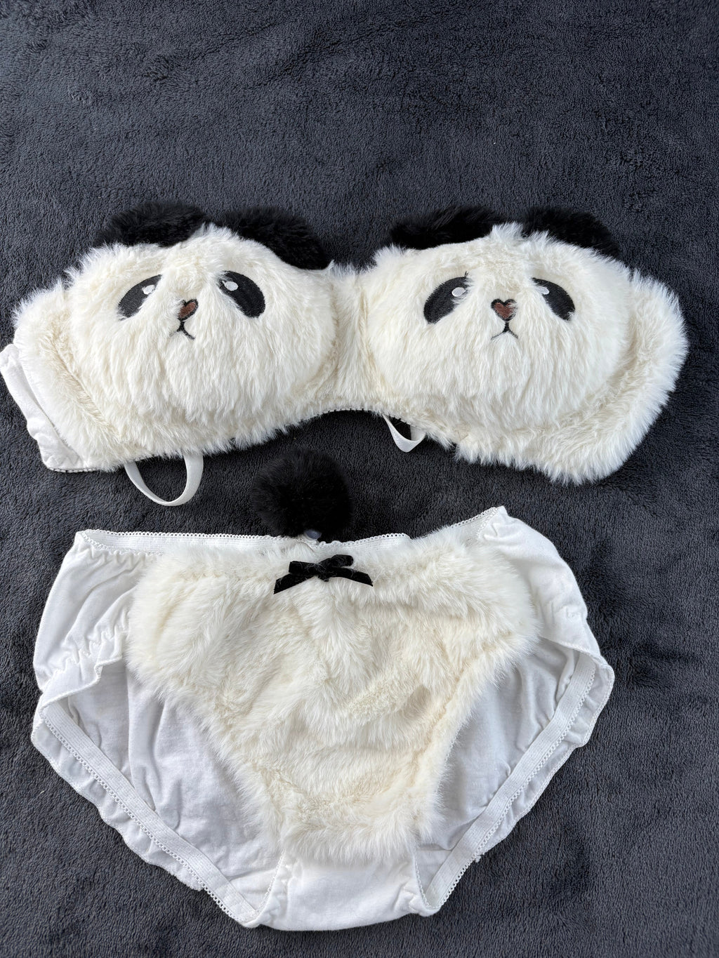 Plushy Set 2-Pieces Lingerie Set